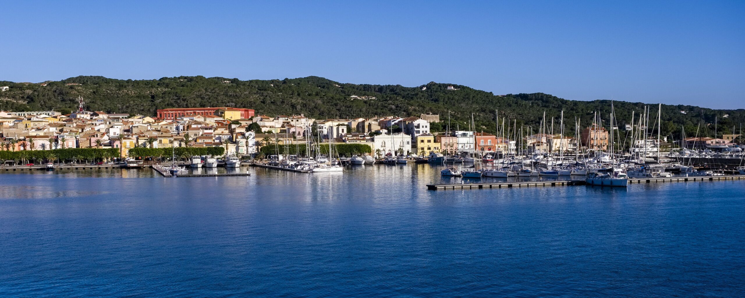 <i>Enrico Spanu/REDA/Universal Images Group/Getty Images via CNN Newsource</i><br/>Carloforte's architecture hints at the island's links to the Italian city of Genoa.