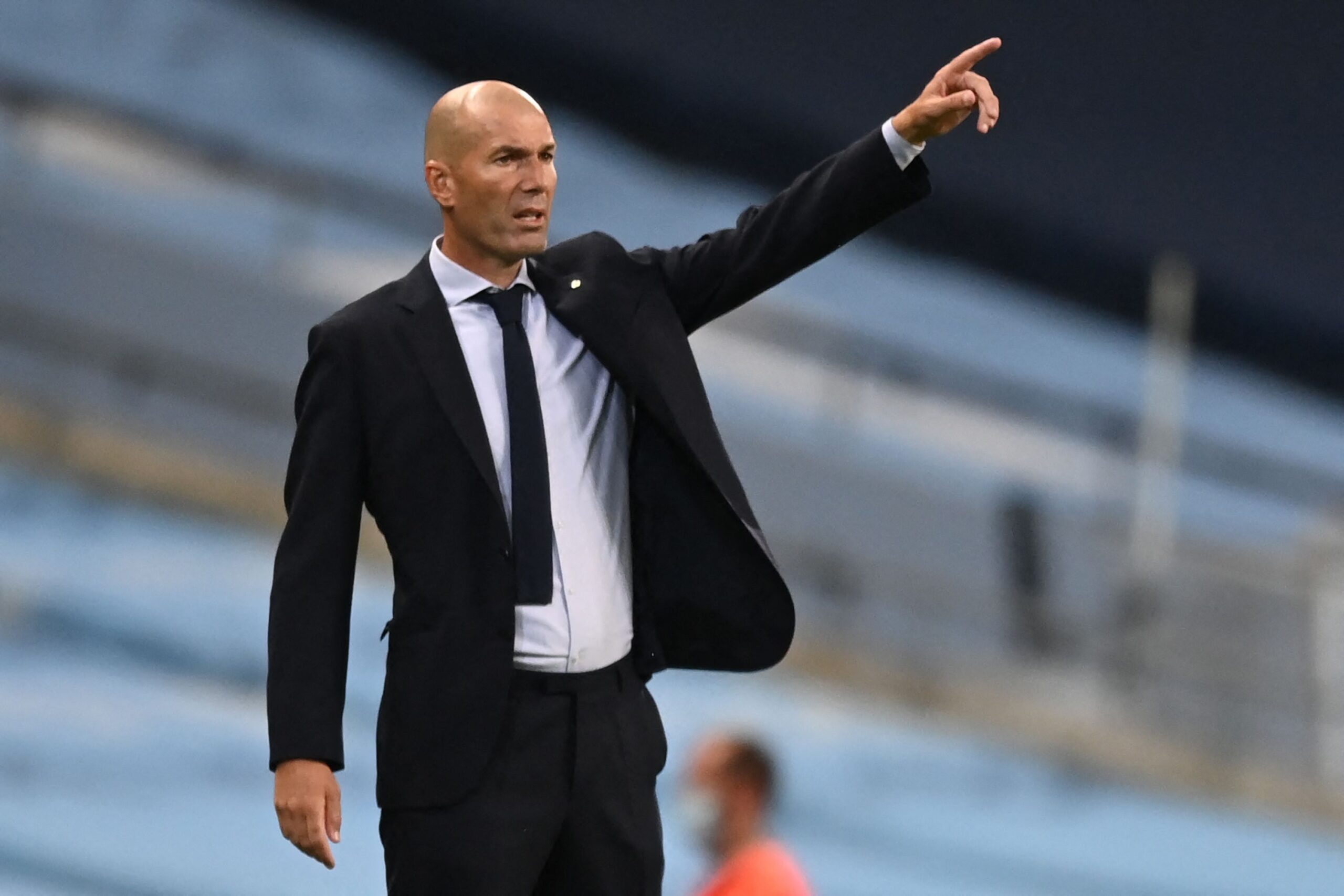 <i>Shaun Botterill/Pool/AFP/Getty Images via CNN Newsource</i><br/>Zinedine Zidane last managed Real Madrid from 2019-2021. It was his second stint as the club's manager.