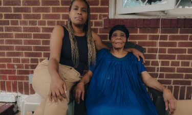 Sabine French and her 91-year-old mother