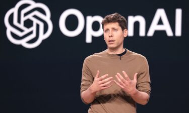 OpenAI CEO Sam Altman speaks during a conference in Seattle on May 21