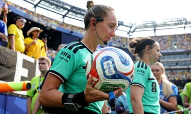 Tori Penso was the head referee for the 2023 Women’s World Cup final between Spain and England.