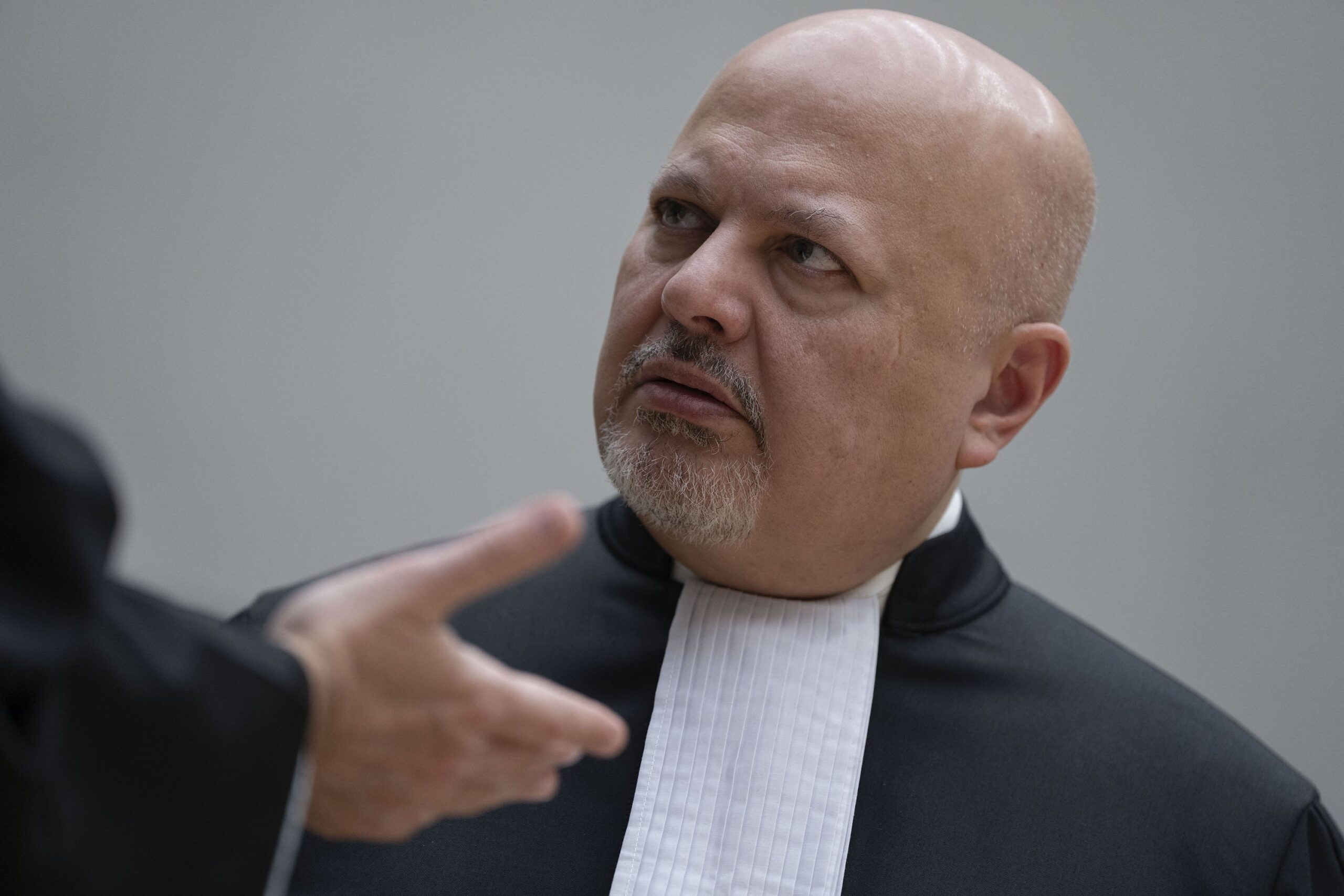 <i>Peter Dejong/Pool/AFP/Getty Images via CNN Newsource</i><br/>ICC member states voted to dismiss Chief Prosecutor Karim Khan