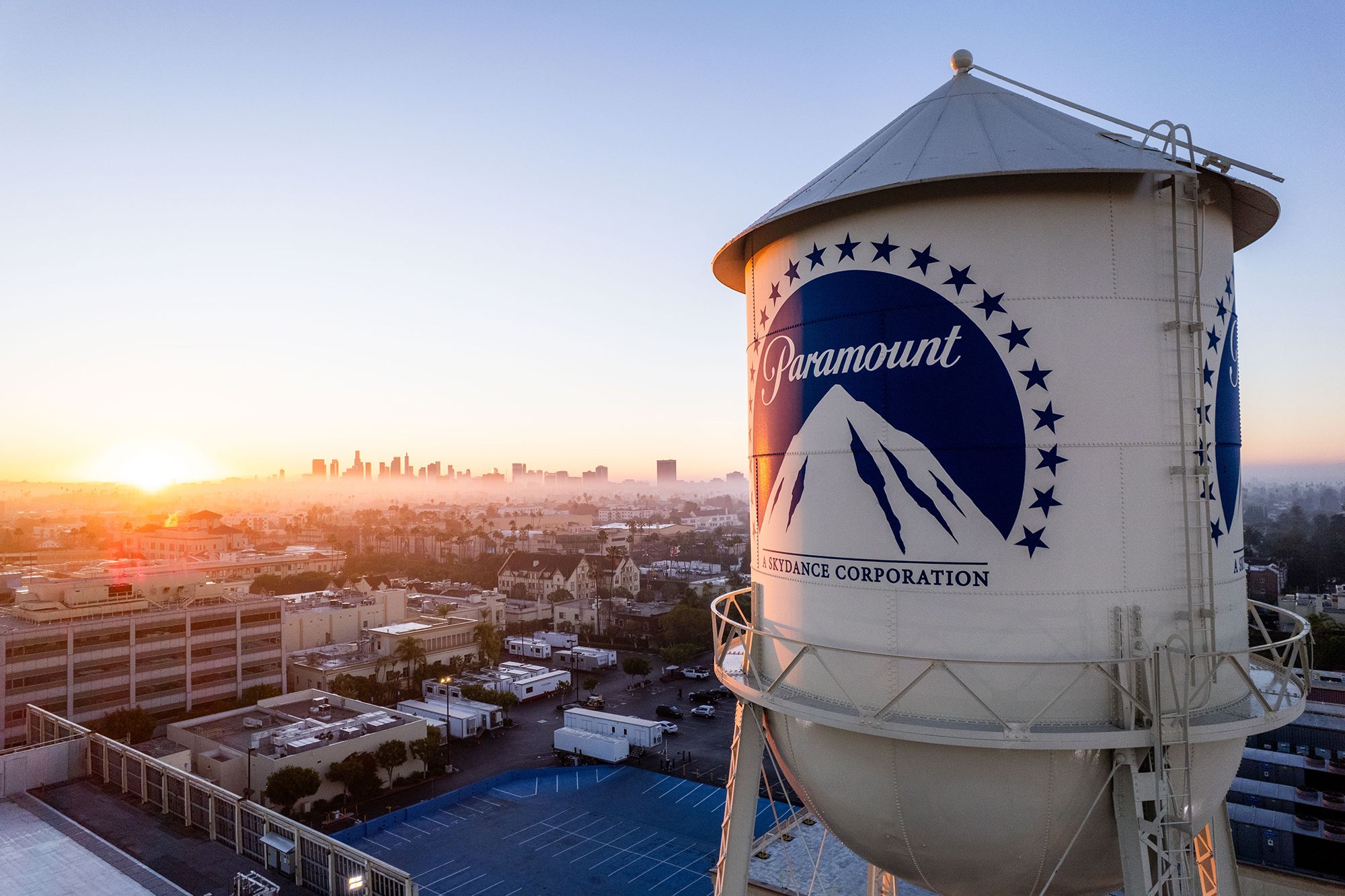 <i>Ethan Swope/Bloomberg/Getty Images via CNN Newsource</i><br/>The Paramount Studios in Los Angeles