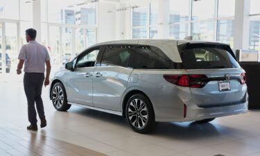 The 2026 Toyota Sienna at the Los Angeles Auto Show in November 2025.
