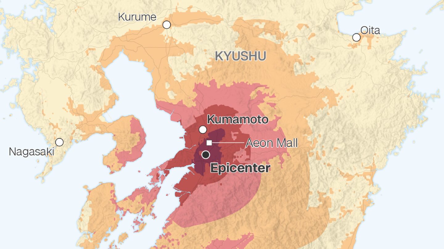 <i>CNN via CNN Newsource</i><br/>A powerful 6.8 magnitude earthquake struck Japan’s southern Kumamoto prefecture on Tuesday.