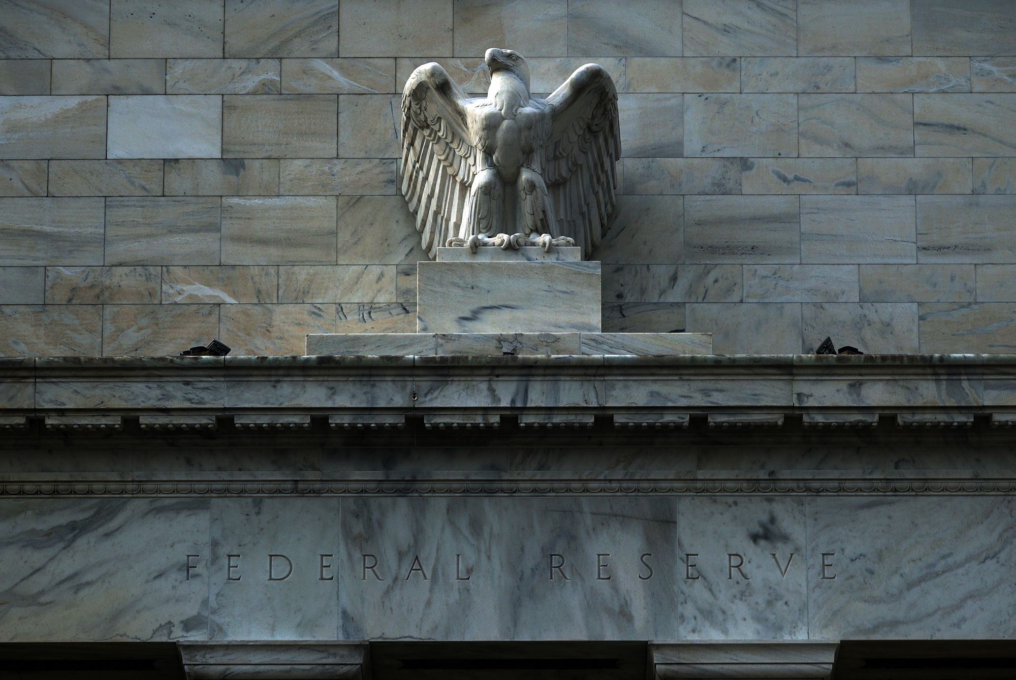 <i>Brendan Smialowski/AFP/Getty Images via CNN Newsource</i><br/>US Federal Reserve chairman Kevin Warsh arrives for a press conference in Washington