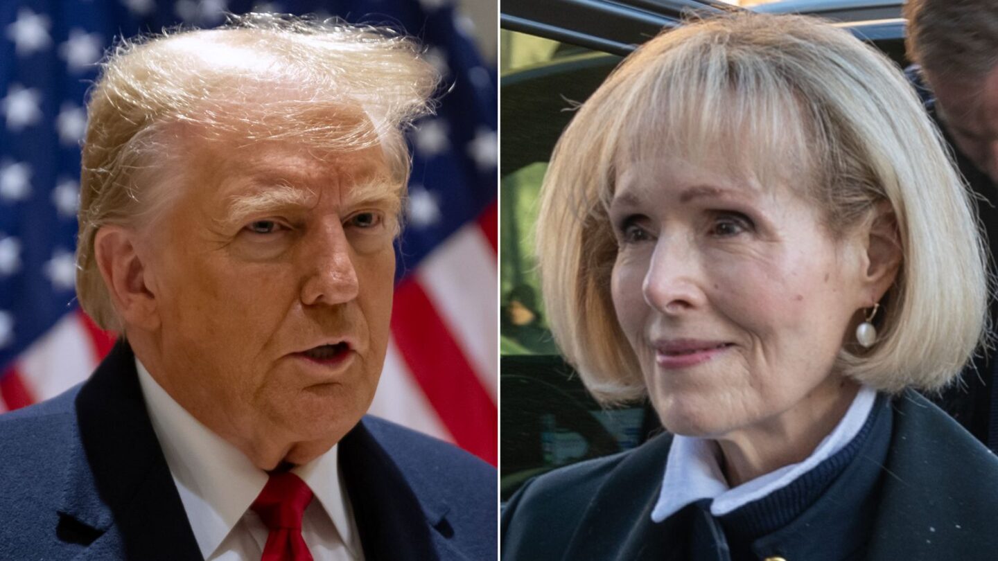<i>Getty Images via CNN Newsource</i><br/>President Donald Trump on Tuesday urged the Supreme Court to once again step into his messy legal brawl with magazine columnist E. Jean Carroll