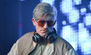 French musician Kavinsky performs during the Festiv4 in Paris on June 20