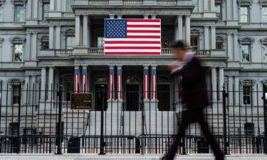 Pictured is the Eisenhower Executive Office Building in Washington
