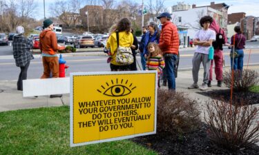 People have been protesting the use of Flock cameras around the country