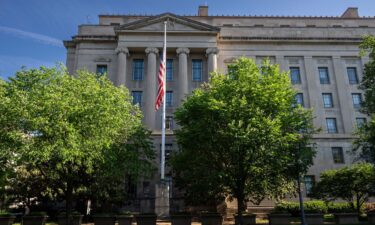 The Department of Justice Building is seen here in May 2023 in Washington