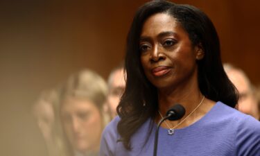 Erica Schwartz attends her nomination hearing to become Director Of the Centers for Disease Control and Prevention with the Senate Health