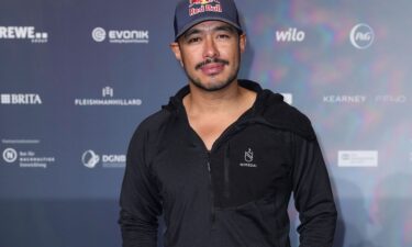 Nirmal Purja attends the German Sustainability Award at Maritim Hotel on November 24