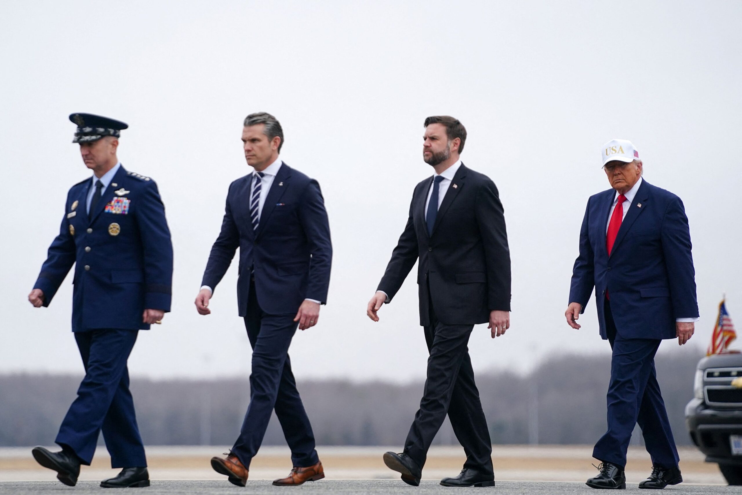 <i>Nathan Howard/Reuters via CNN Newsource</i><br/>US President Donald Trump