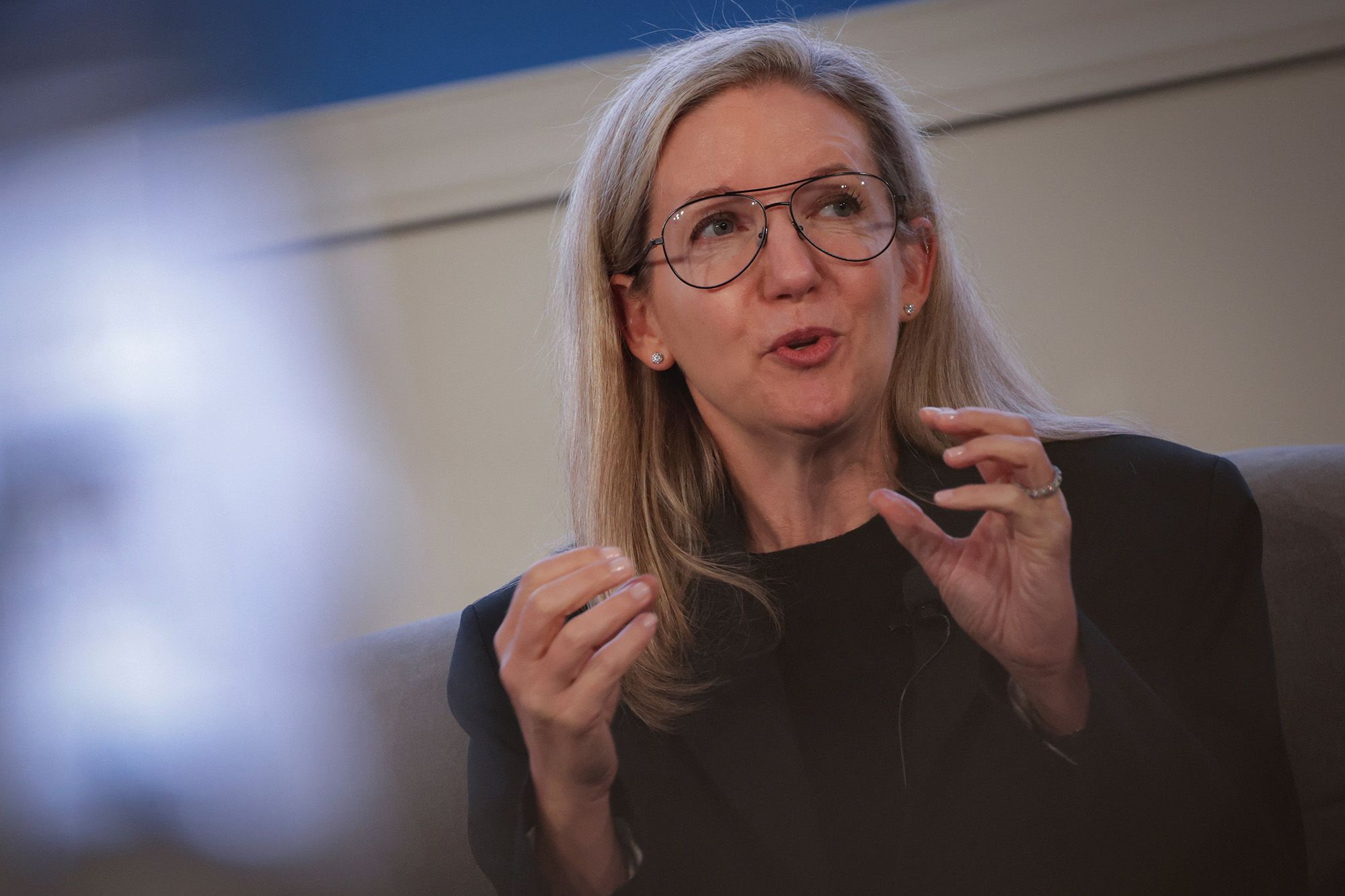 <i>Jeenah Moon/Reuters via CNN Newsource</i><br/>Julie Masino is stepping down as Cracker Barrel's CEO.