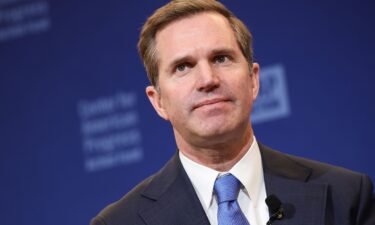 Kentucky Gov. Andy Beshear speaks during an event at the Center For American Progress in Washington