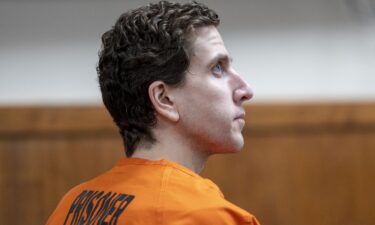 Bryan Kohberger listens during his arraignment in Latah County District Court in Moscow