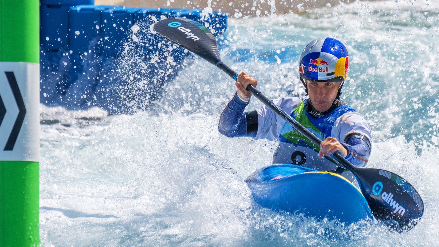 <i>NBC Olympics</i><br/>Athletes compete at the ICF Canoe Slalom World Championships.
