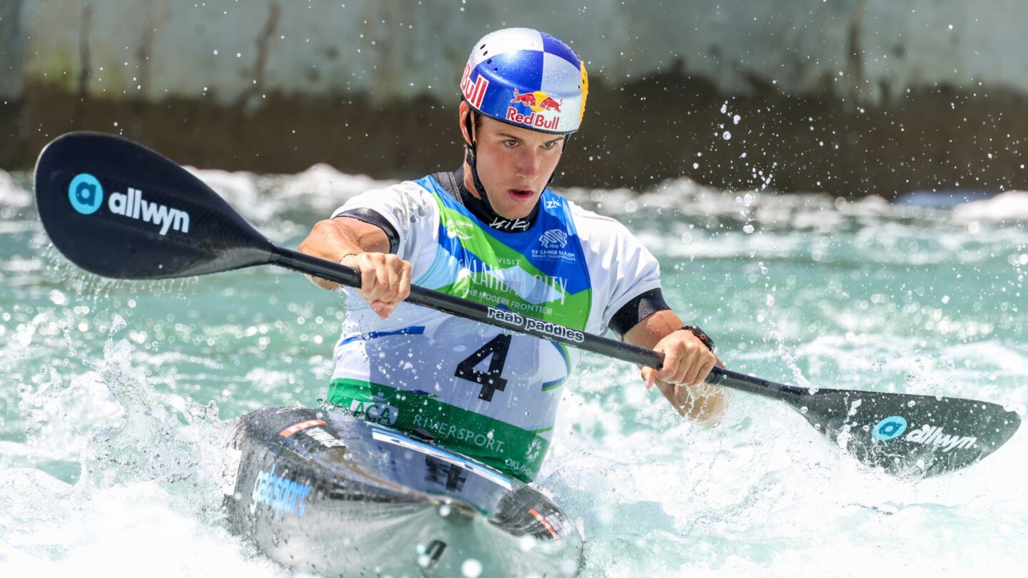<i>NBC Olympics</i><br/>Athletes compete at the ICF Canoe Slalom World Championships.