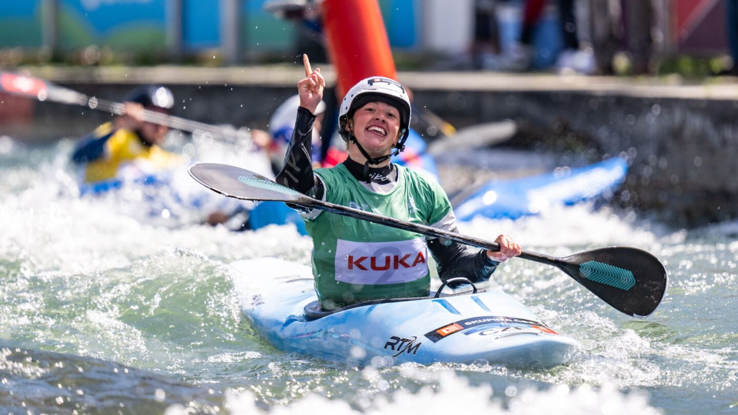 <i>NBC Olympics</i><br/>Athletes compete at the ICF Canoe Slalom World Championships.
