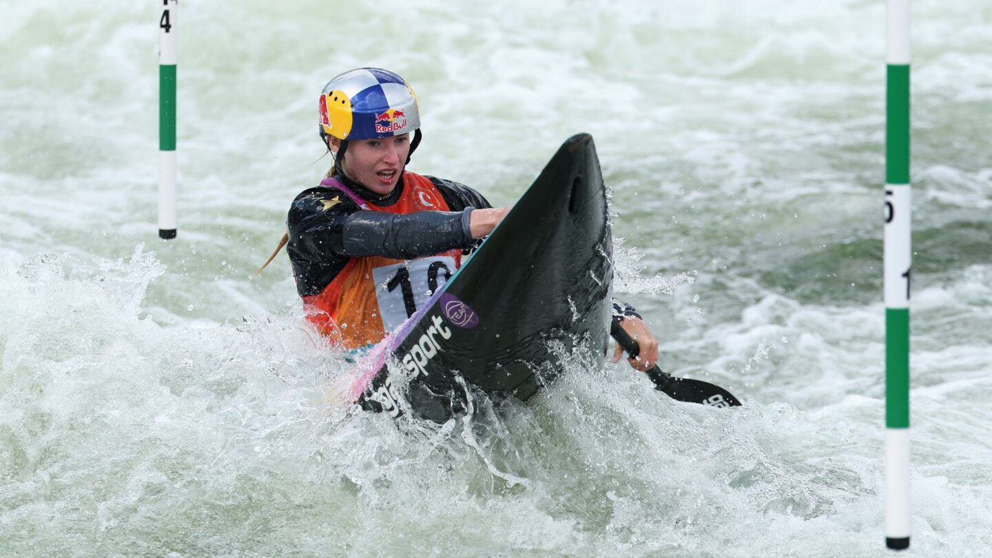 <i>NBC Olympics</i><br/>Athletes compete at the ICF Canoe Slalom World Championships.