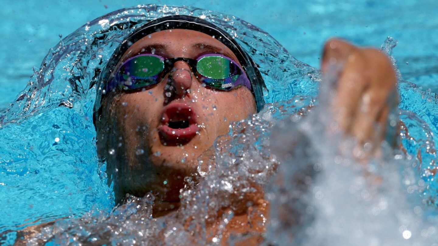<i>NBC Olympics</i><br/>Athletes compete at the 2026 USA Swimming National Championships.