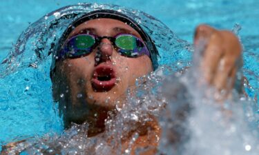 Athletes compete at the 2026 USA Swimming National Championships.