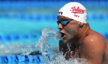 Athletes compete at the 2026 USA Swimming National Championships.