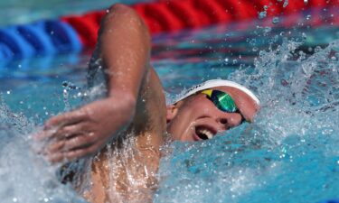 Athletes compete at the 2026 USA Swimming National Championships.