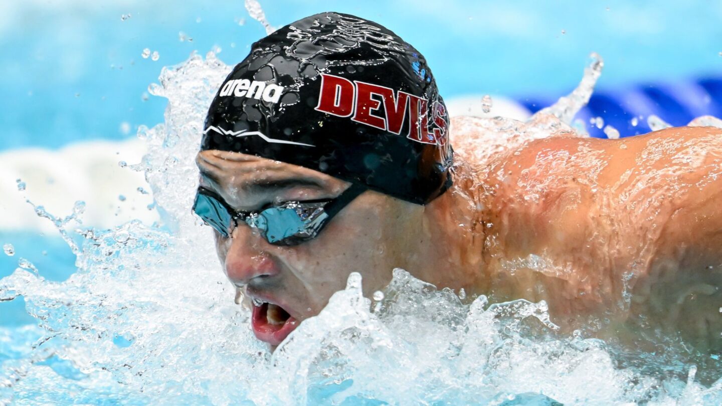 <i>NBC Olympics</i><br/>Athletes compete at the 2026 USA Swimming National Championships.
