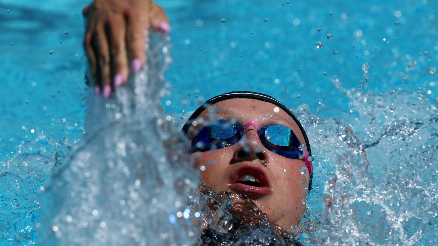 <i>NBC Olympics</i><br/>Athletes compete at the 2026 USA Swimming National Championships.