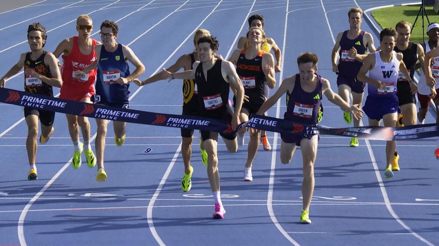 <i>NBC Olympics</i><br/>Athletes compete in the USATF Outdoor National Championships.
