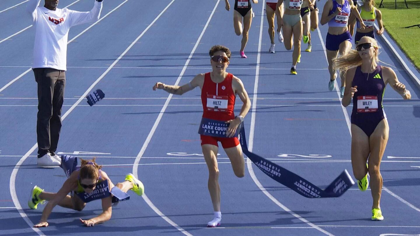 <i>NBC Olympics</i><br/>Athletes compete in the USATF Outdoor National Championships.