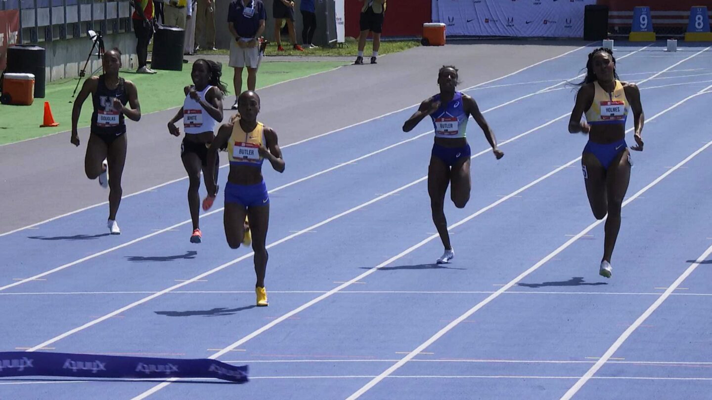 <i>NBC Olympics</i><br/>Athletes compete in the USATF Outdoor National Championships.