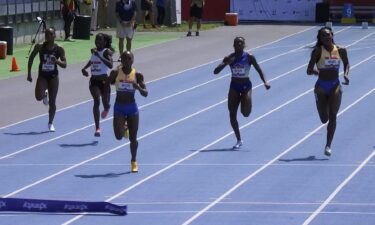 Athletes compete in the USATF Outdoor National Championships.