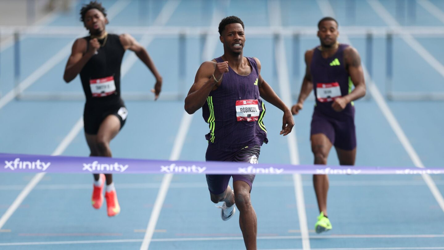 <i>NBC Olympics</i><br/>Athletes compete in the USATF Outdoor National Championships.