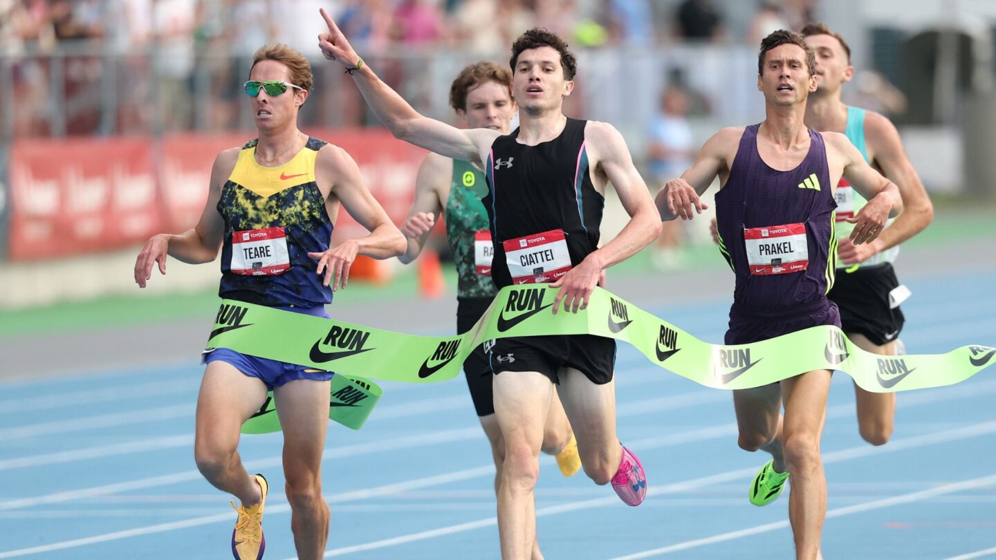 <i>NBC Olympics</i><br/>Athletes compete in the USATF Outdoor National Championships.
