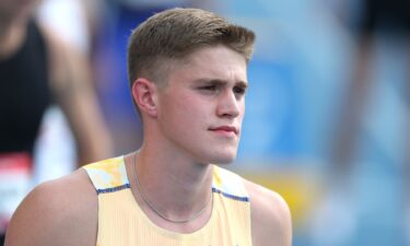 Athletes compete in the USATF Outdoor National Championships.