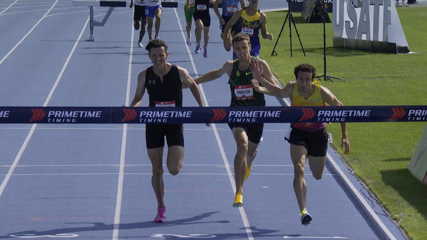 <i>NBC Olympics</i><br/>Athletes compete in the USATF Outdoor National Championships.