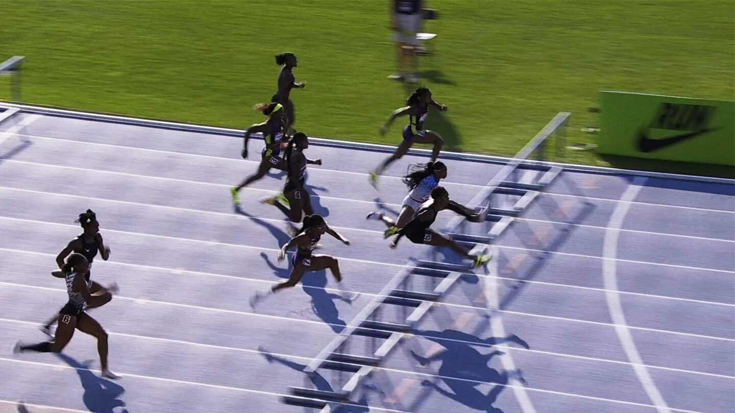 <i>NBC Olympics</i><br/>Athletes compete in the USATF Outdoor National Championships.