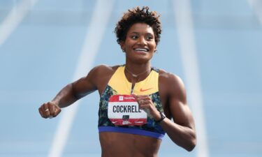 Athletes compete in the USATF Outdoor National Championships.