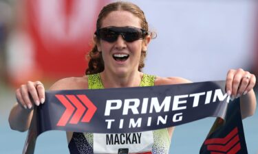 Athletes compete in the USATF Outdoor National Championships.