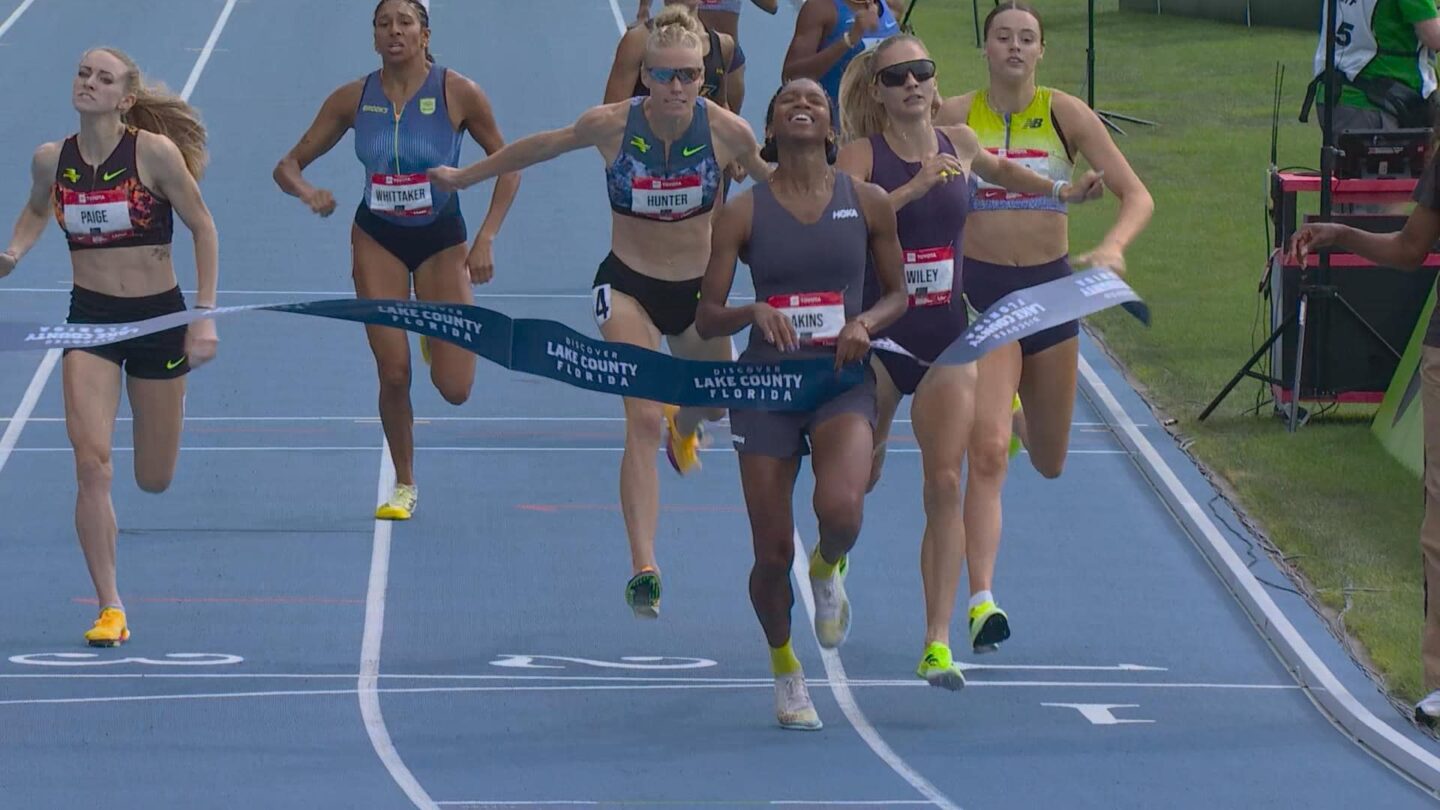 <i>NBC Olympics</i><br/>Athletes compete in the USATF Outdoor National Championships.