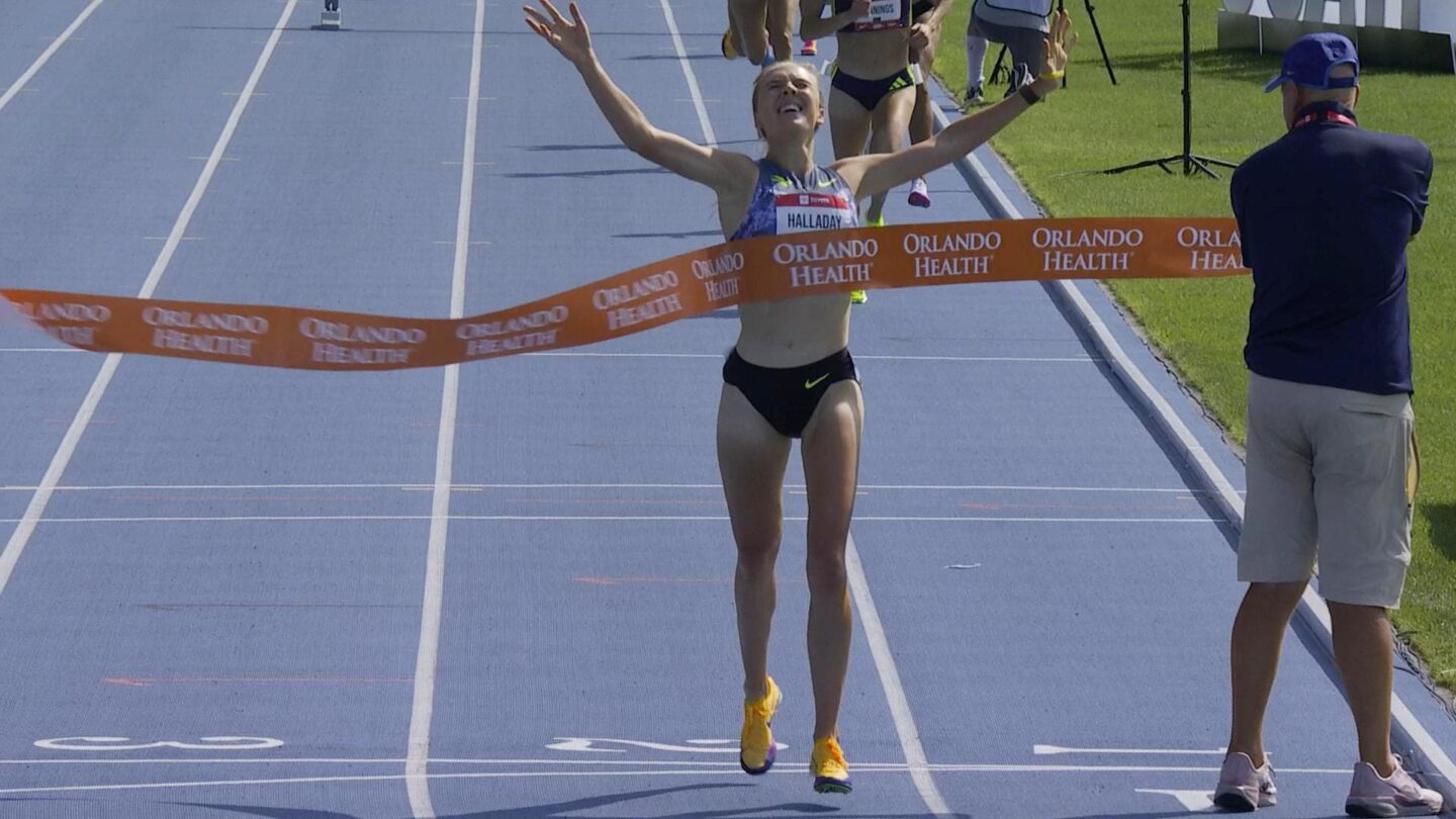 <i>NBC Olympics</i><br/>Athletes compete in the USATF Outdoor National Championships.