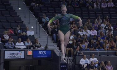 Gymnasts compete at the 2026 U.S. Classic.