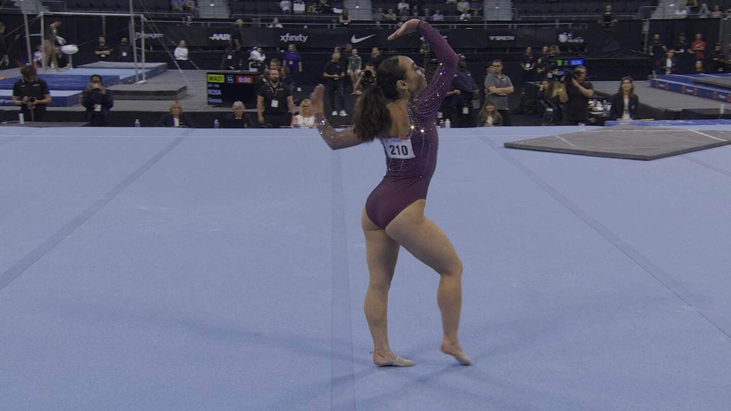 <i>NBC Olympics</i><br/>Gymnasts compete at the 2026 U.S. Classic.