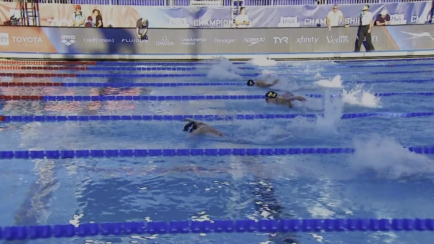 <i>NBC Olympics</i><br/>Athletes compete at the 2026 USA Swimming National Championships.