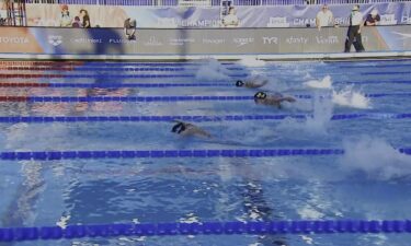 Athletes compete at the 2026 USA Swimming National Championships.