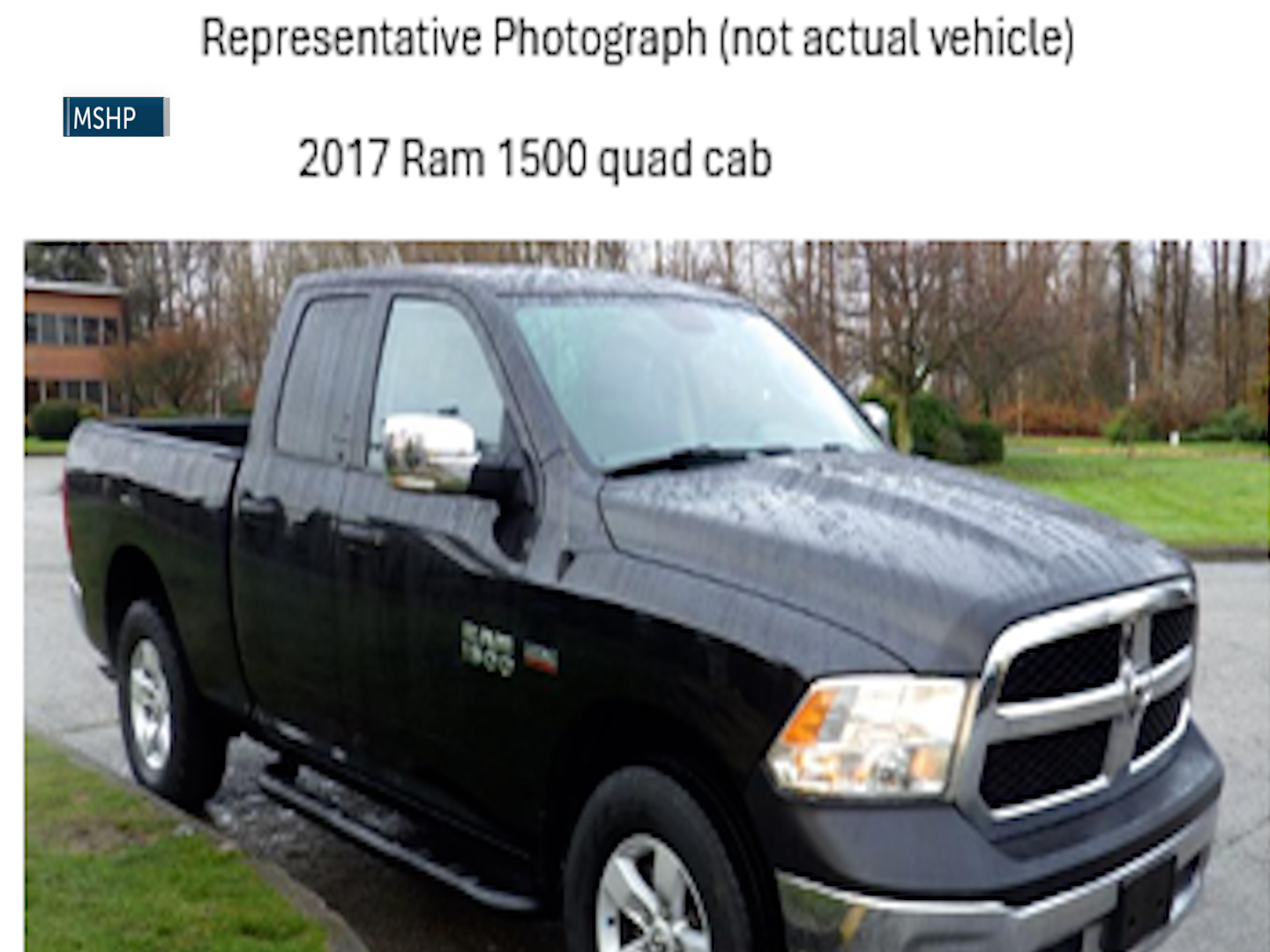 A similar truck Munson was last seen driving