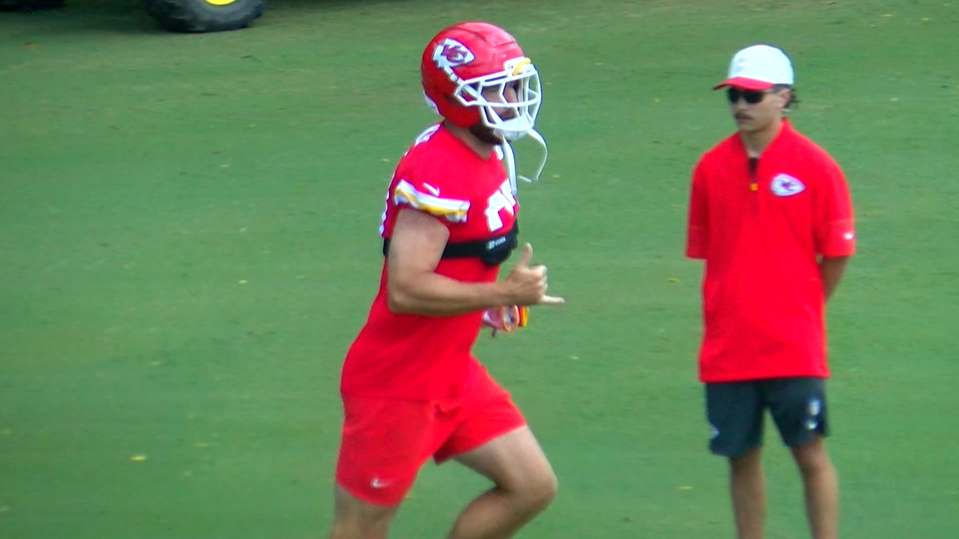 Travis Kelce's commitment at age 36 inspiring his Kansas City Chiefs team at Training Camp